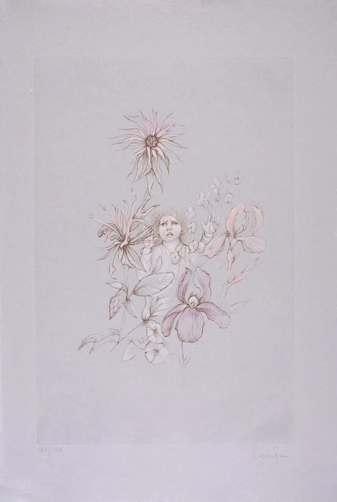 Acquaforte Fini - Conte de la 672 ème Nuit - IX