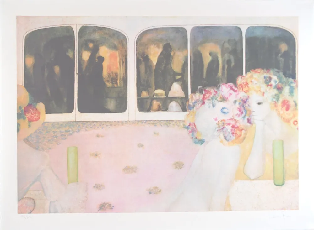 Litografia Fini - L'autre côté - The other side