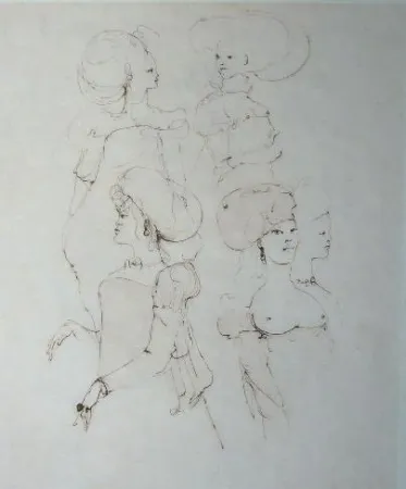 Incisione Fini - Le concile d'amour