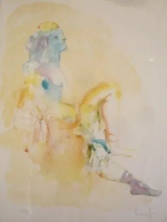 Litografia Fini - Sans titre