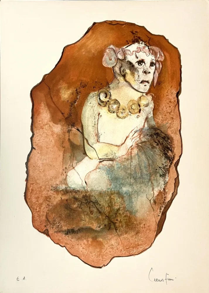 Litografia Fini - Satiricon