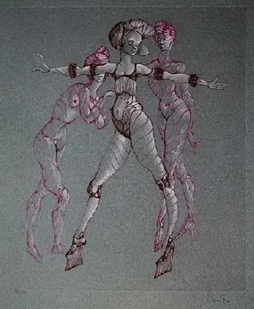 Incisione Fini - Scène de danse