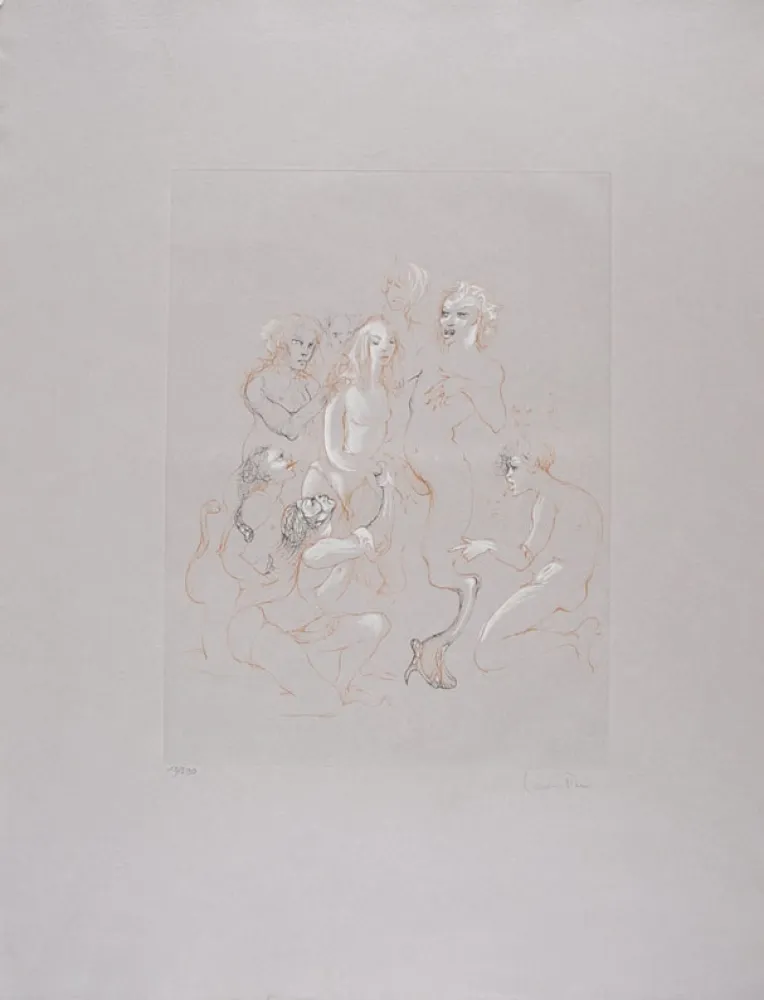 Acquaforte Fini - Solomonie la Possédée III (Erotique)