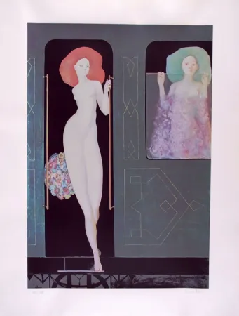 Serigrafia Fini - Vesper Express (album: Les Leçons)