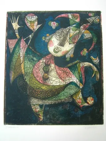 Acquaforte E Acquatinta Finsterer - Fridolin I