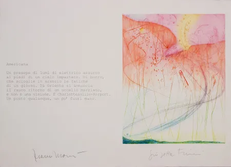 Acquatinta Fioroni - Americana