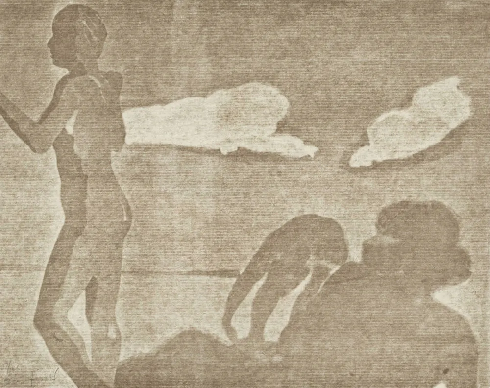 Rilievo Fischl - Untitled (Beach scene), from Art Pro-Choice II