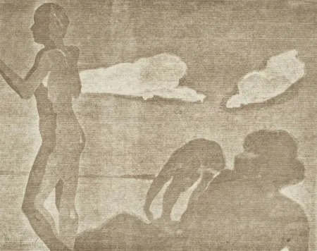Rilievo Fischl - Untitled (Beach scene), from Art Pro-Choice II