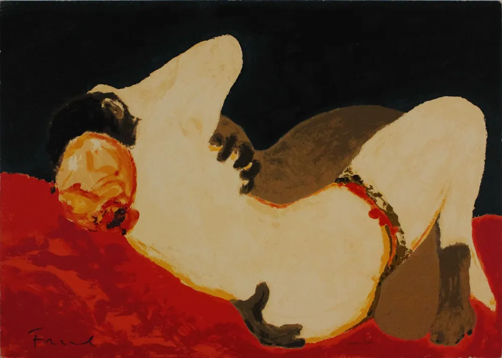 Serigrafia Fiume - Abbraccio