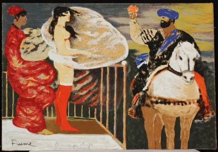 Serigrafia Fiume - OMAGGIO DEL SULTANO