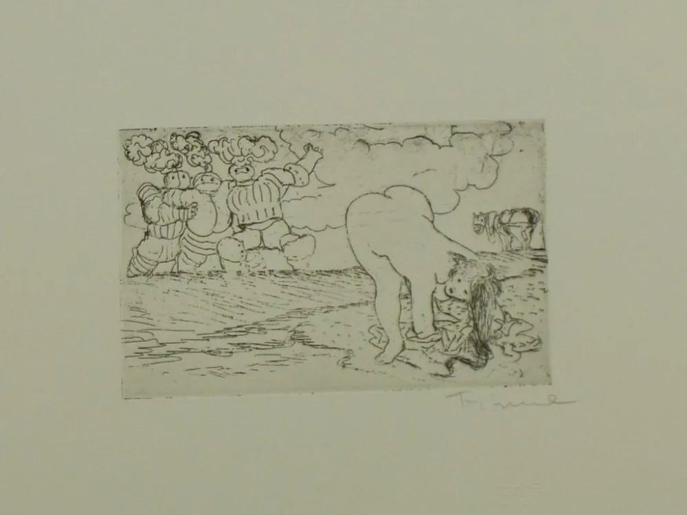 Incisione Fiume - SENZA TITOLO