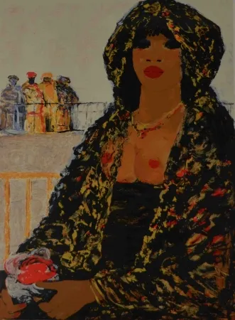 Serigrafia Fiume - Senza titolo