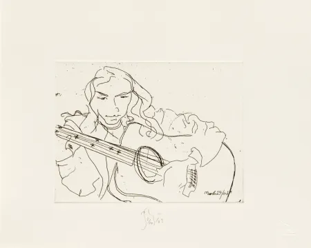 Incisione Flanagan - Annabelle and Guitar