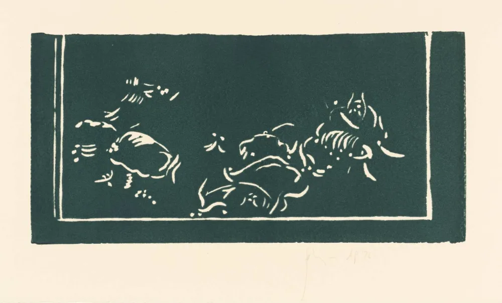 Linoincisione Flanagan - Stones