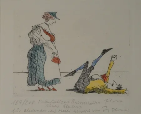 Acquaforte Flora - Merkwürdiges Balzverhalten eines Älplers