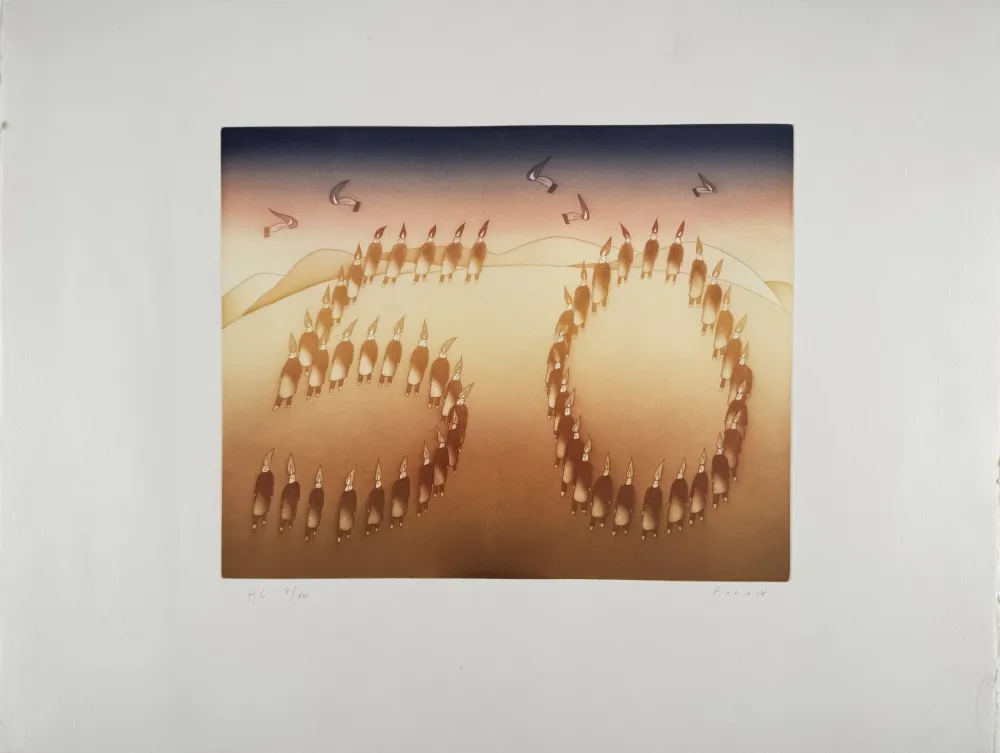 Serigrafia Folon - 50