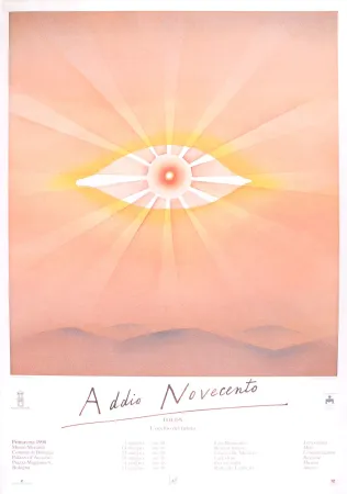 Manifesti Folon - Addio Novecento