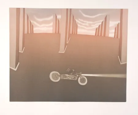 Acquaforte E Acquatinta Folon - Crépuscule