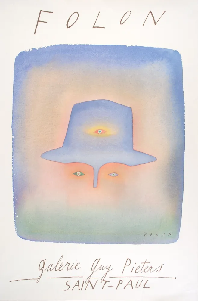 Manifesti Folon - Folon - Galerie Guy Pieters I