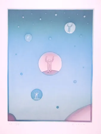 Acquaforte E Acquatinta Folon - La Communication