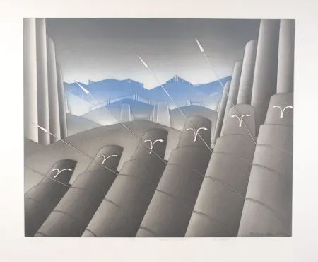 Grafica Numerica Folon - La Menace II