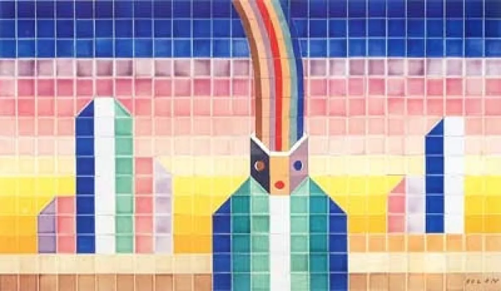 Ceramica Folon - La Pensée (céramique)