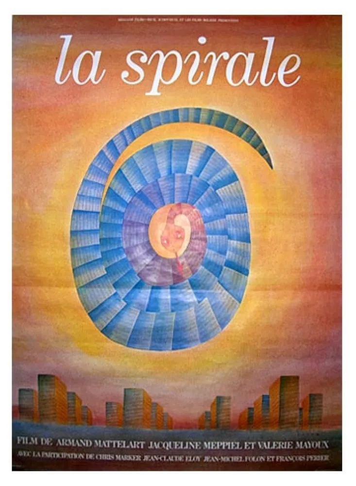 Manifesti Folon - LA SPIRALE
