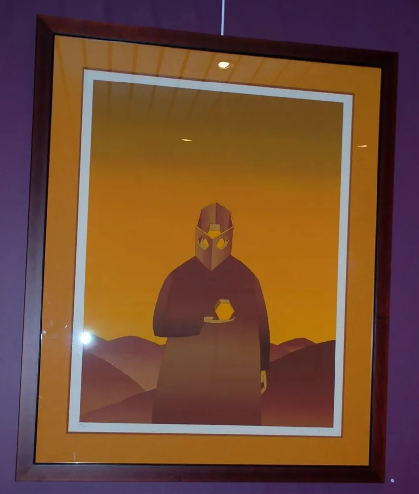 Serigrafia Folon - Le Penseur