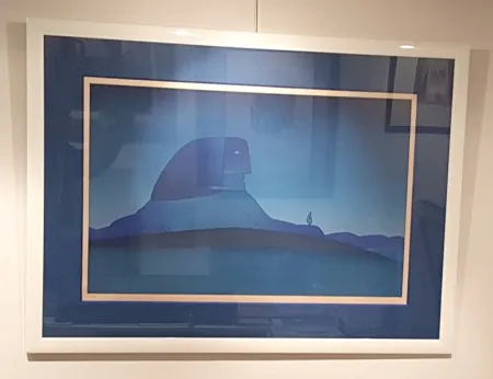 Serigrafia Folon - L'Etranger - The Stranger