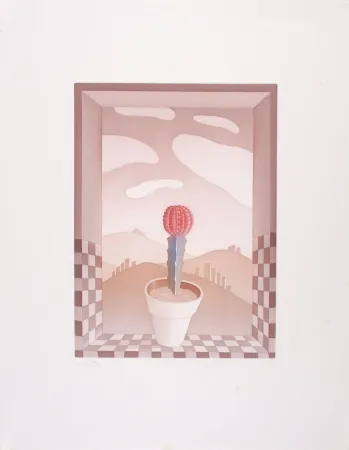 Acquaforte E Acquatinta Folon - Une Fleur