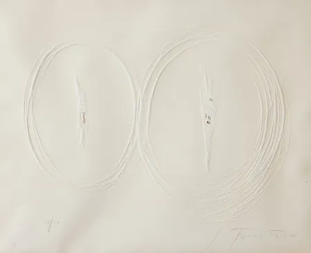 Acquaforte Fontana - Concetto Spaziale