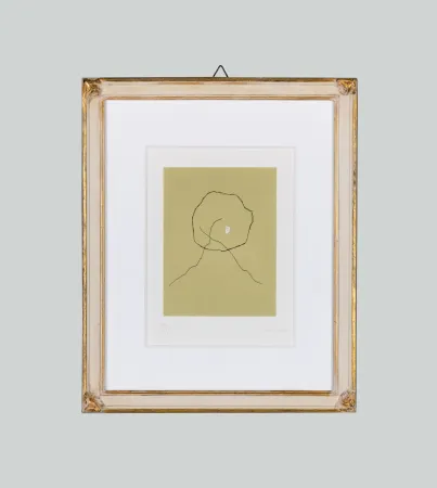 Acquatinta Fontana - Concetto spaziale