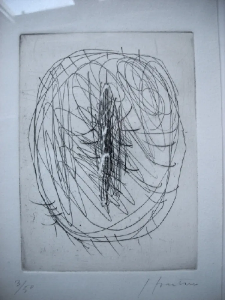 Acquaforte Fontana - Concetto Spaziale