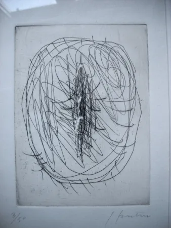 Acquaforte Fontana - Concetto Spaziale