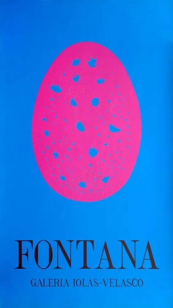 Manifesti Fontana - Galería Iolas Velasco