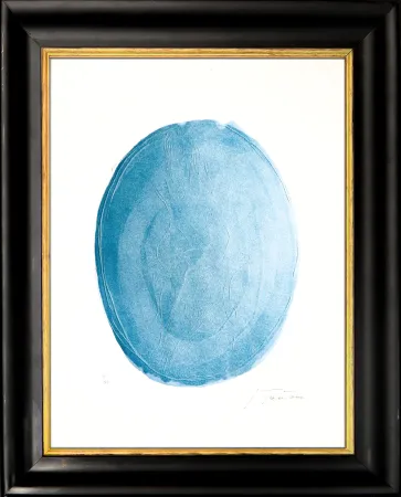 Acquaforte E Acquatinta Fontana - Nudo Azzurro