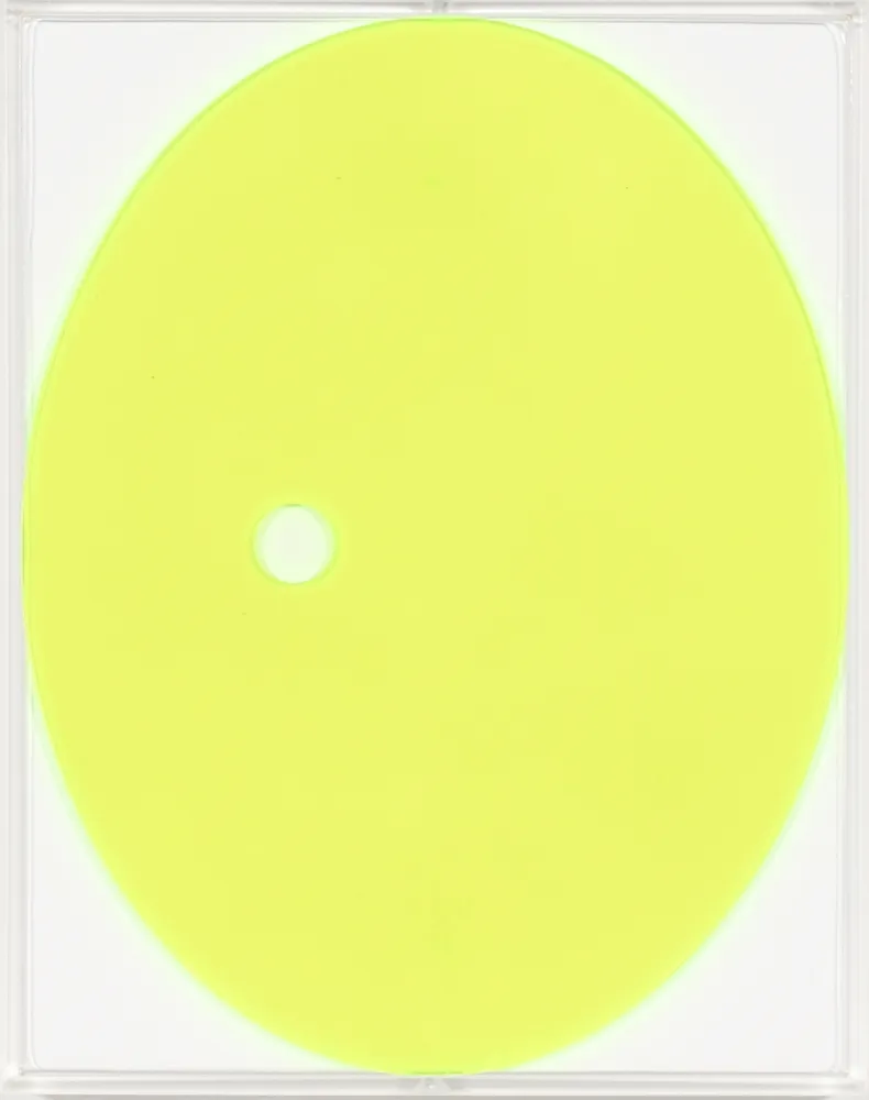 Multiplo Fontana - Portrait d’Antonin Artaud, by Otto Hahn (Yellow)