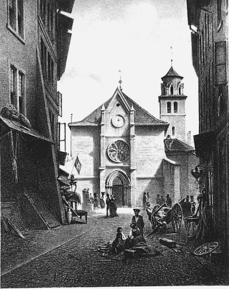 Litografia Fontanesi - La Madeleine