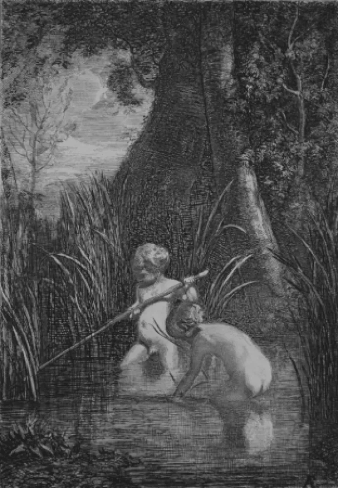 Acquaforte Fontanesi - La pesca