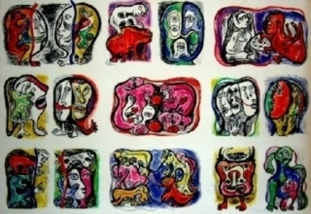 Litografia Forner - Sans titre