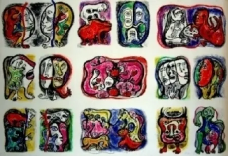 Litografia Forner - Sans titre