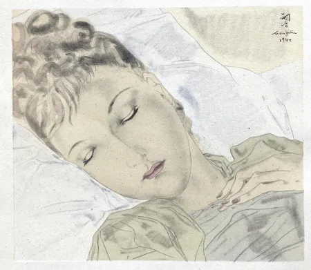 Non Tecnico Foujita - Foujita et Jean Giraudoux Combat avec L’image. 1941.