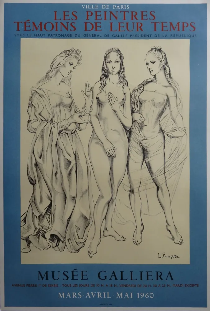 Libro Illustrato Foujita - Les trois Graces : La Jeunesse
