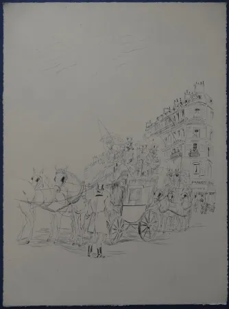 Acquaforte Foujita - Rivière enchantée - AutoportraitLe Fouquets