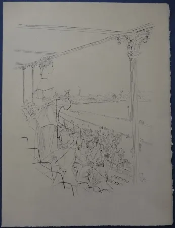 Acquaforte Foujita - Rivière enchantée - Champ de courses