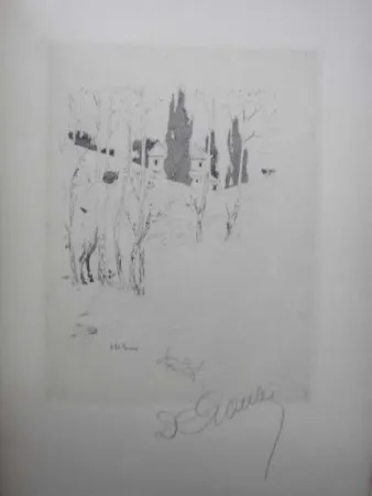 Incisione Fournier - [Eaux-fortes pour] Contes, Hyalis....