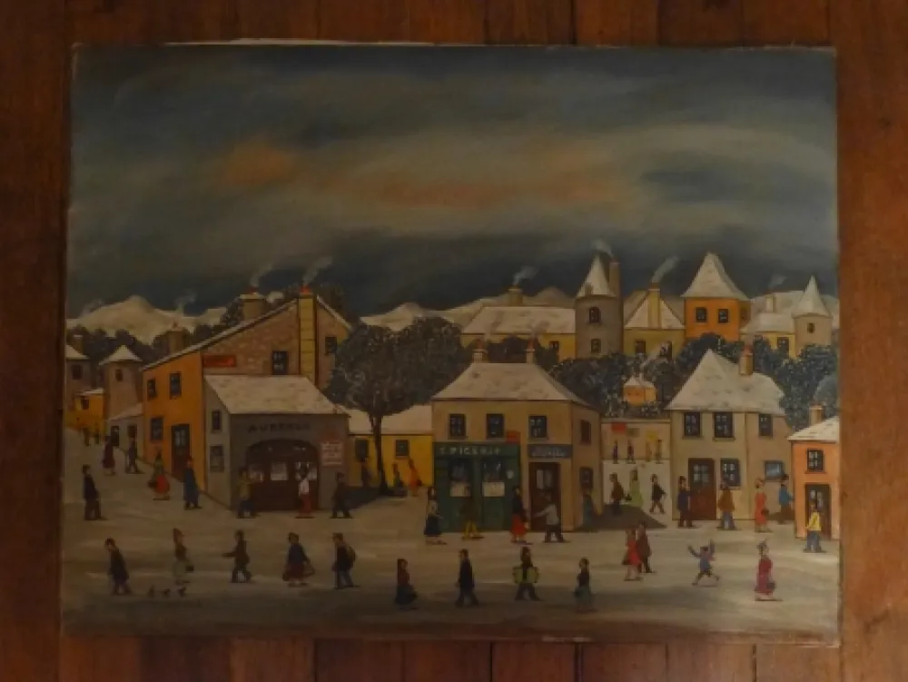 Non Tecnico Fous - Rue du Chateau , l'hiver