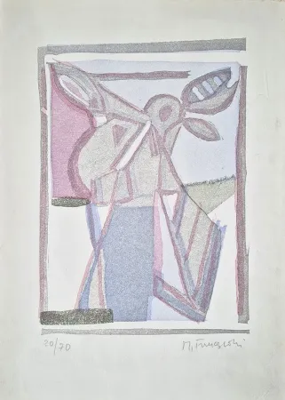 Incisione Su Legno Francesconi - Composizione 2