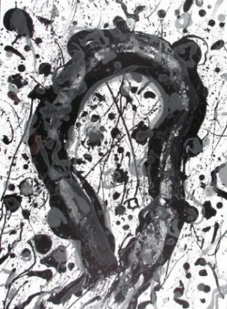 Litografia Francis - From poème dans le ciel