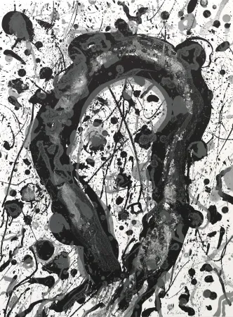 Litografia Francis - Poème dans le ciel